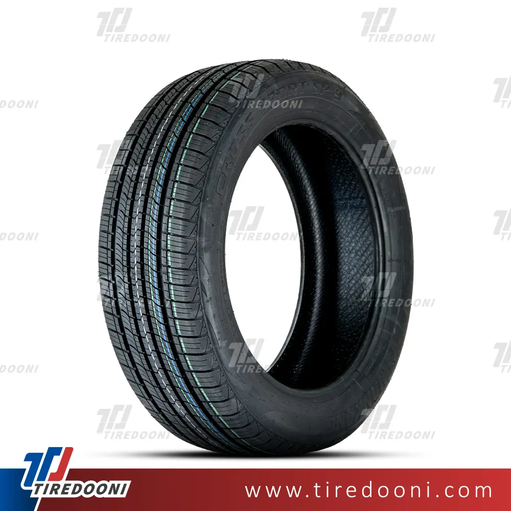 لاستیک خودرو نانکنگ سایز 215/60R16 مدل گل SP-9